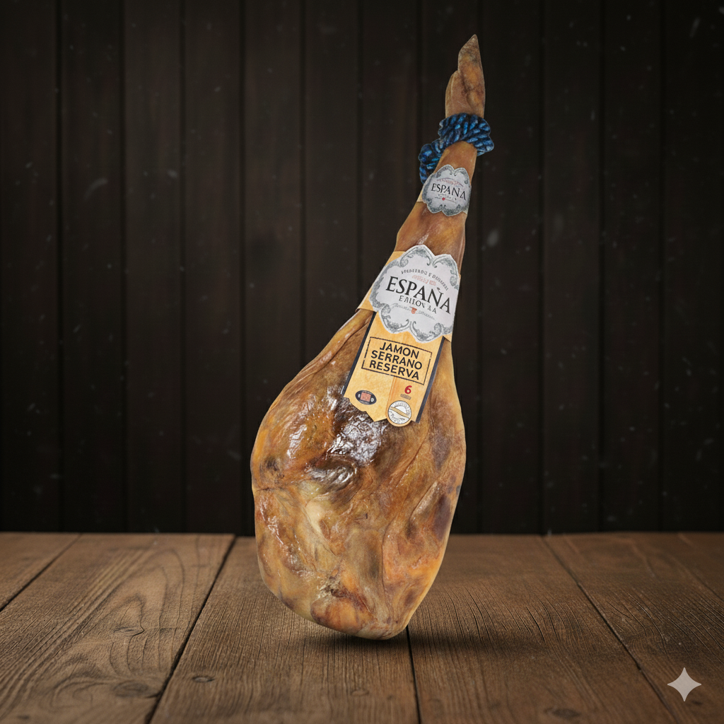 Хамон Серано Резерва с кост - (7-8kg)